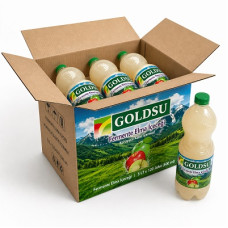 Goldsu Doğal Fermente Elma İçeceği 1 Lt 15 Adet Goldsu Doğal Fermente Elma İçeceği 1 Lt 15 Adet