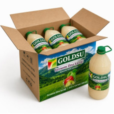 Goldsu Doğal Fermente Elma İçeceği 3 Lt 8 Adet Goldsu Doğal Fermente Elma İçeceği 3 Lt 8 Adet